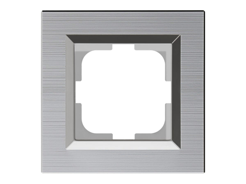 Рамка 1-ая OVIVO QUANTUM серебряная 405-320000-096