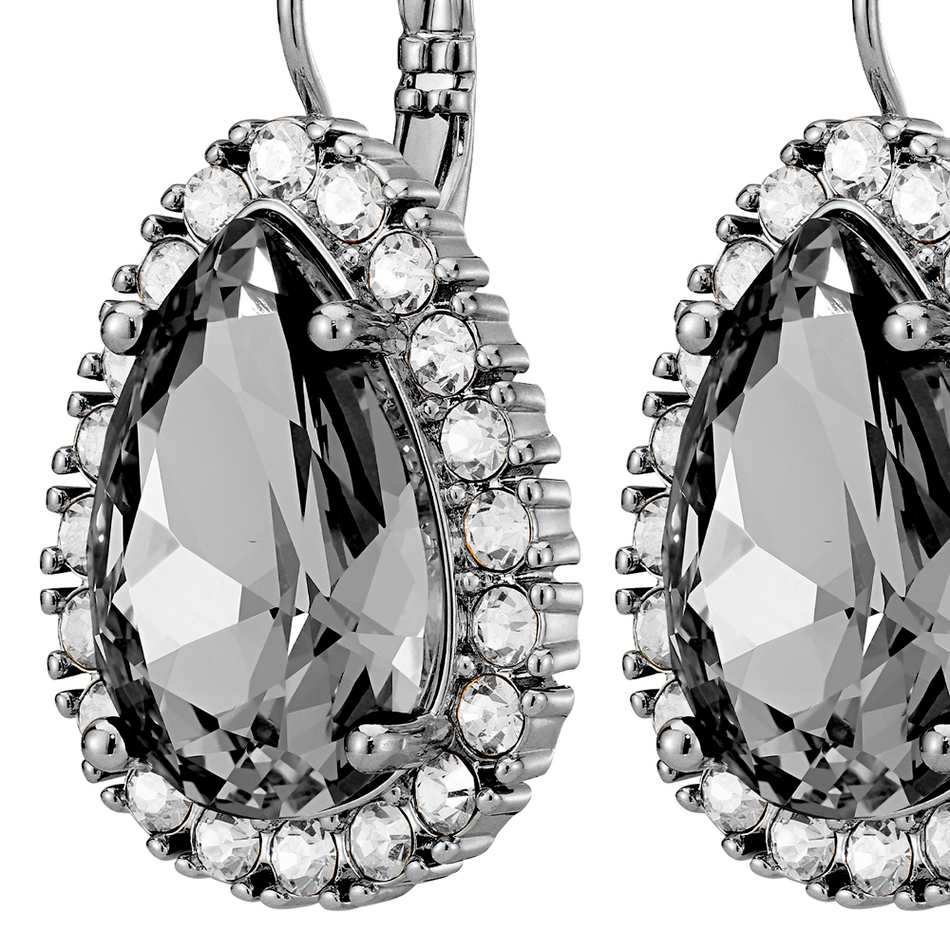 Серьги Dyrberg Kern FIORA SS GREY/CRYSTAL 450078