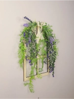 Декор настенный "Окошко с зеленью"