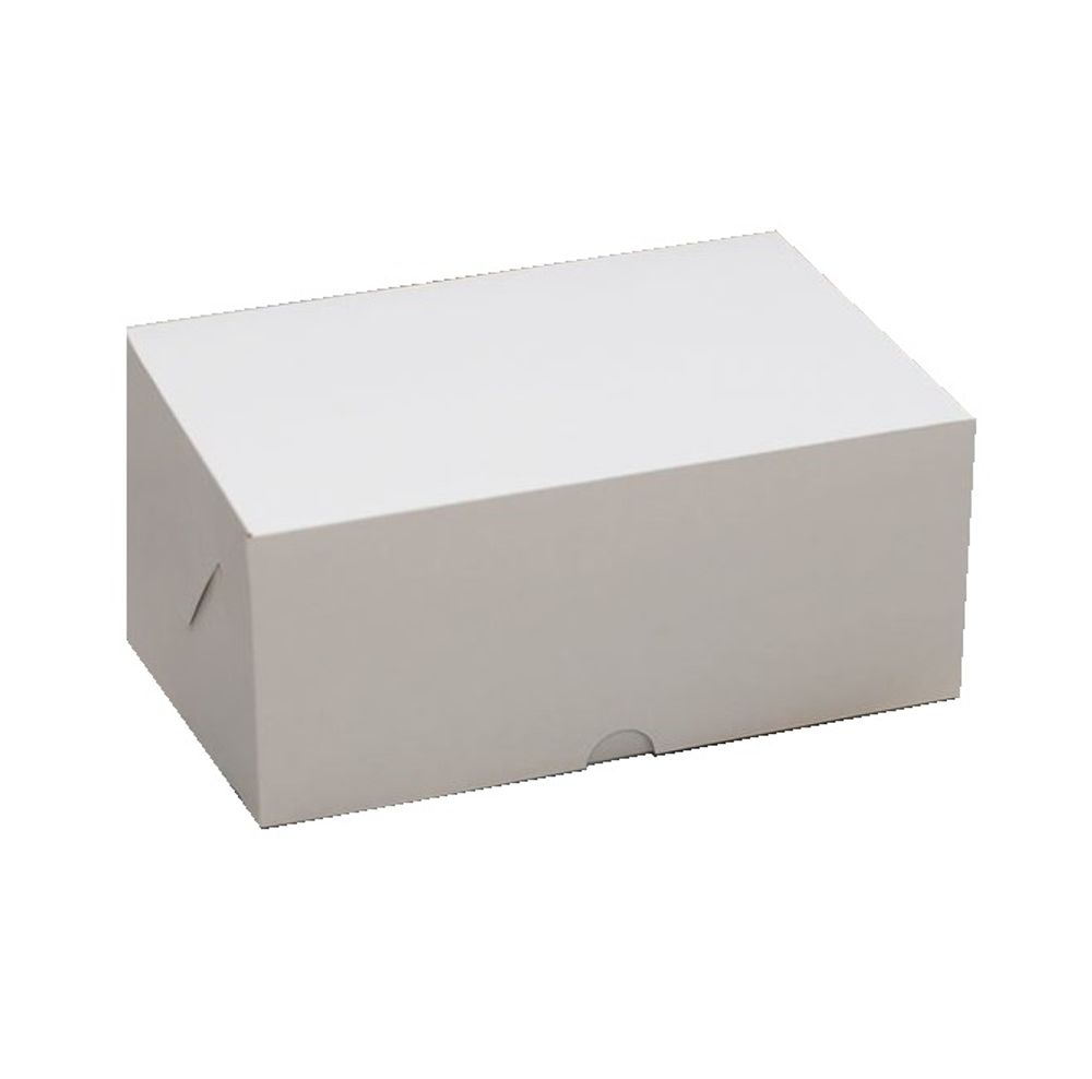 Коробка для капкейков, 250x170x100мм, на 6 капкейков, белый, БЕЗ ОКНА