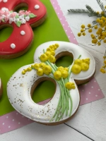 Имбирные пряники на 8 марта вкусный подарок