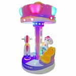 аттракцион для развлекательного центра, карусель маленькая, детская игровая карусель, наполнение детской игровой комнаты, мини карусель, карусель детская, Детская карусель аттракцион, карусель мини, карусель мобильная