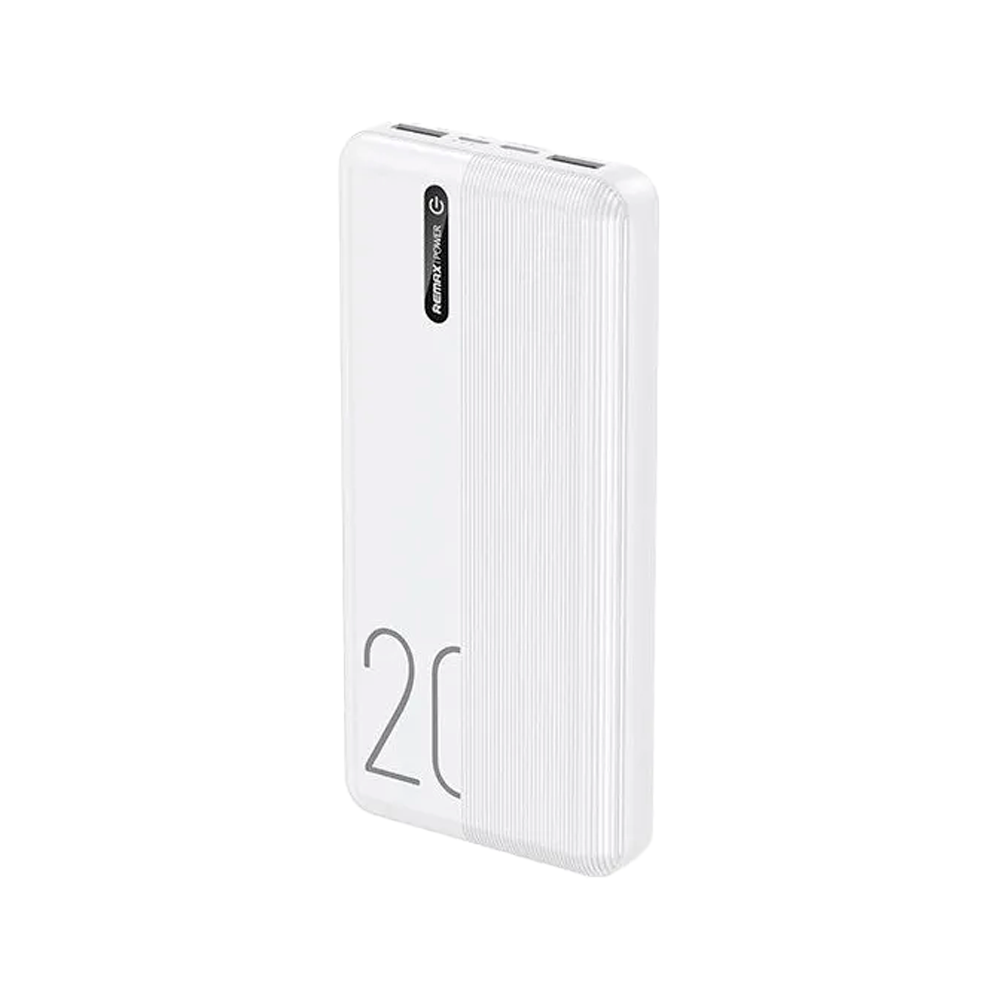 Внешний аккумулятор Remax RPP-296, 20000 mAh, белый, PD 20W