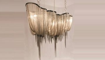 replica TERZANI   Atlantis 1 suspension lamp (gold)