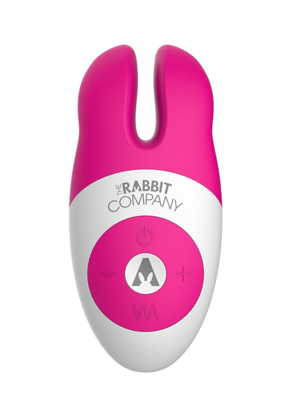 Розовый вибростимулятор с ушками The Lay-on Rabbit (Цвет: розовый)