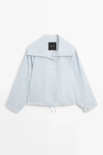 Короткий пиджак с пуговицами - MASSIMO DUTTI