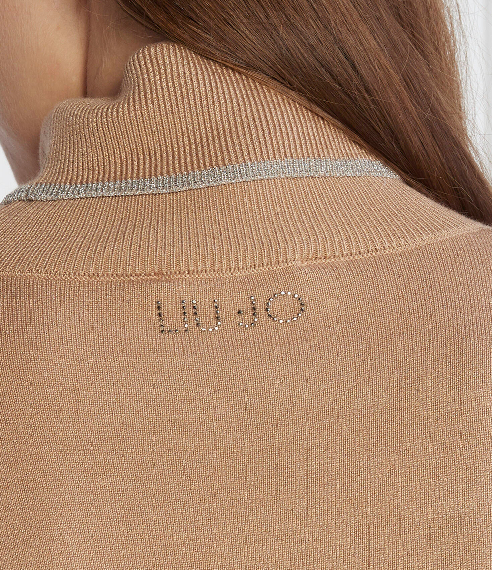 Гольф Liu Jo - светло-коричневый (MF3390 MS49I)