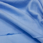 3м. Ткань для шитья Лен 100%, "ГОЛУБАЯ С ЭФФЕКТОМ МЯТОСТИ", ширина 150 см, , плотность 185г, Беларусь