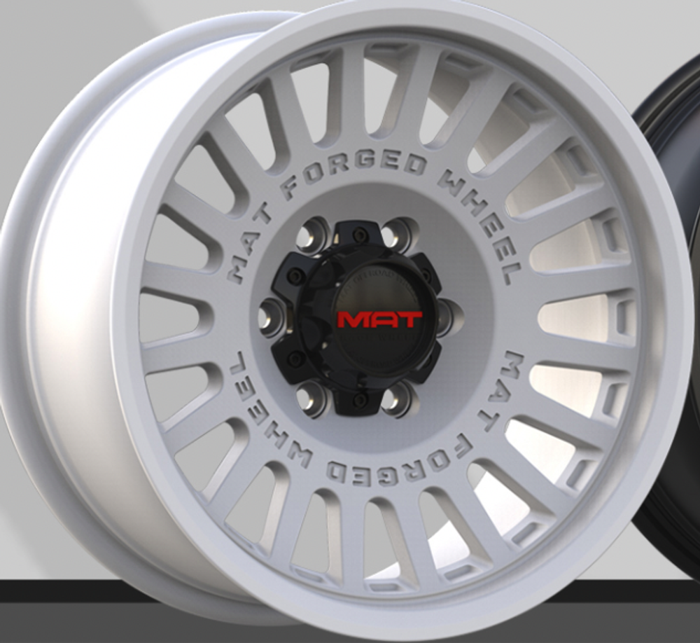 Диск колесный, кованый VB190s R17 8,0 ET0 MAT OFFROAD White