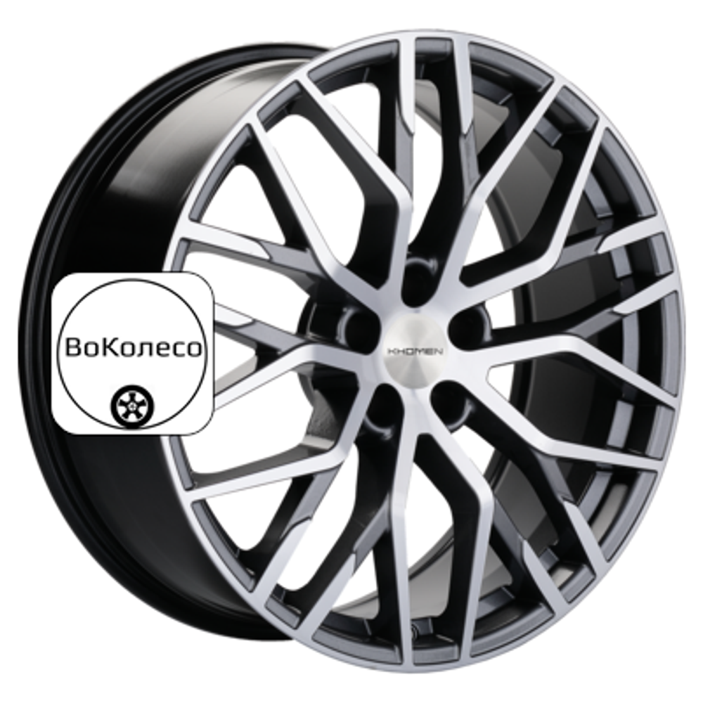 8,5x20/5x112 ET20 D66,5 KHW2005 (Q8) Gray-FP Khomen Wheels
