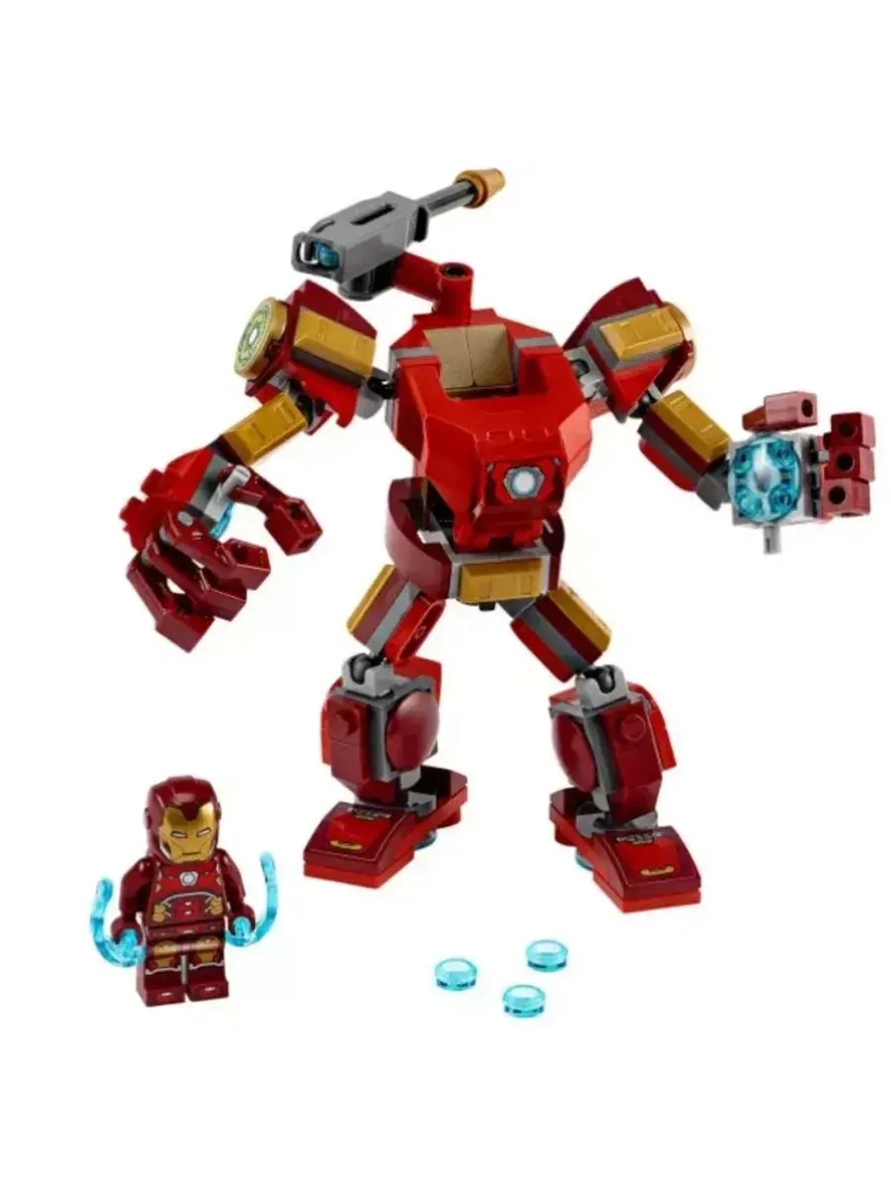 Конструктор Фигурка шарнирная Железный Человек 153 дет 1003