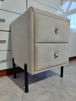 "Мебельные ножки стальные Штыки" Черные - 4 шт, 13 см