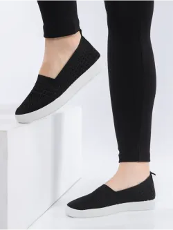 Мокасины летние текстильные