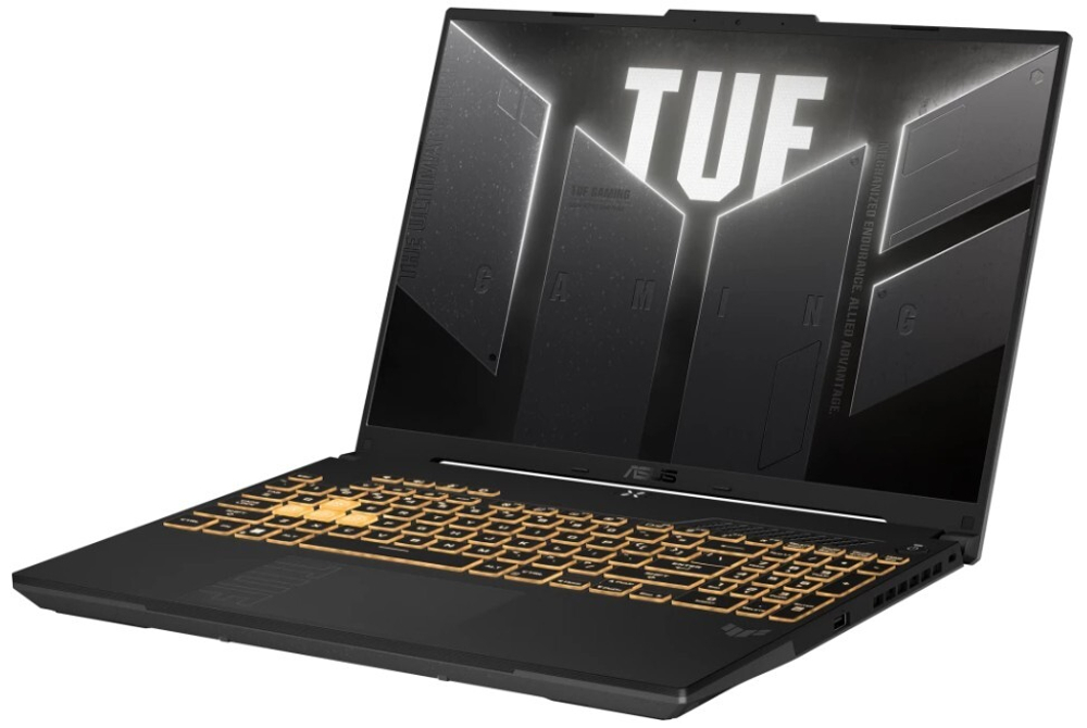 Ноутбук  ASUS TUF F16 FX607VU-RL061 16 ", Core i5, 16 Гб RAM, 512 Гб SSD, GeForce RTX 4050, Серый