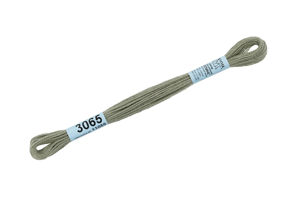 Мулине "Gamma", 100% хлопок, 8 м, №3065