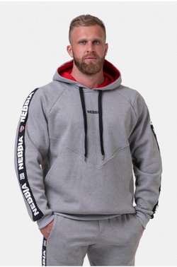 Мужская толстовка Nebbia Unlock the Champion sweatshirt 194 Light grey