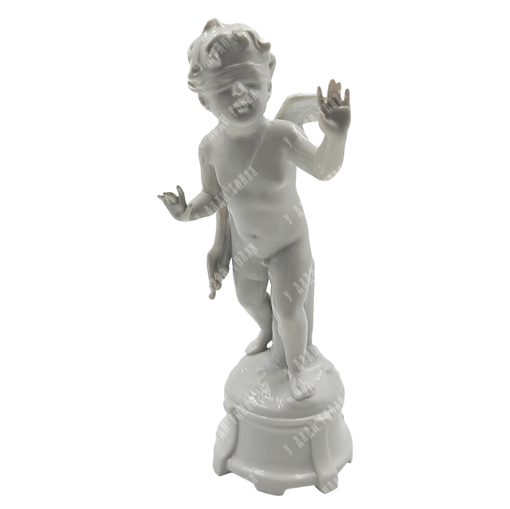 Фарфоровая статуэтка «Амур с завязанными глазами». Ginori (бренд Capodimonte), 1930-е гг.