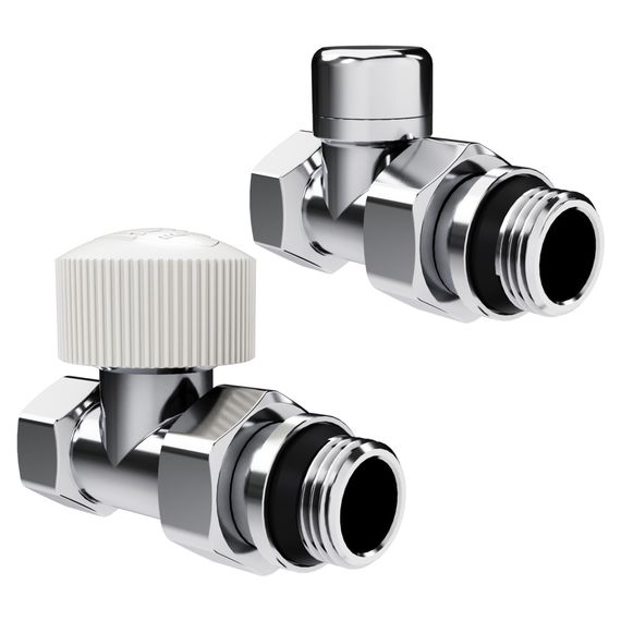 Набор термостатический прямой Royal Thermo Design 1/2quot;М30х1,5 (Хром)