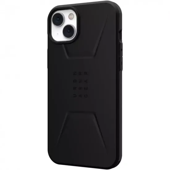 Чехол с поддержкой MAGSAFE Uag Civilian для iPhone 14 Plus 6.7", цвет черный (Black)