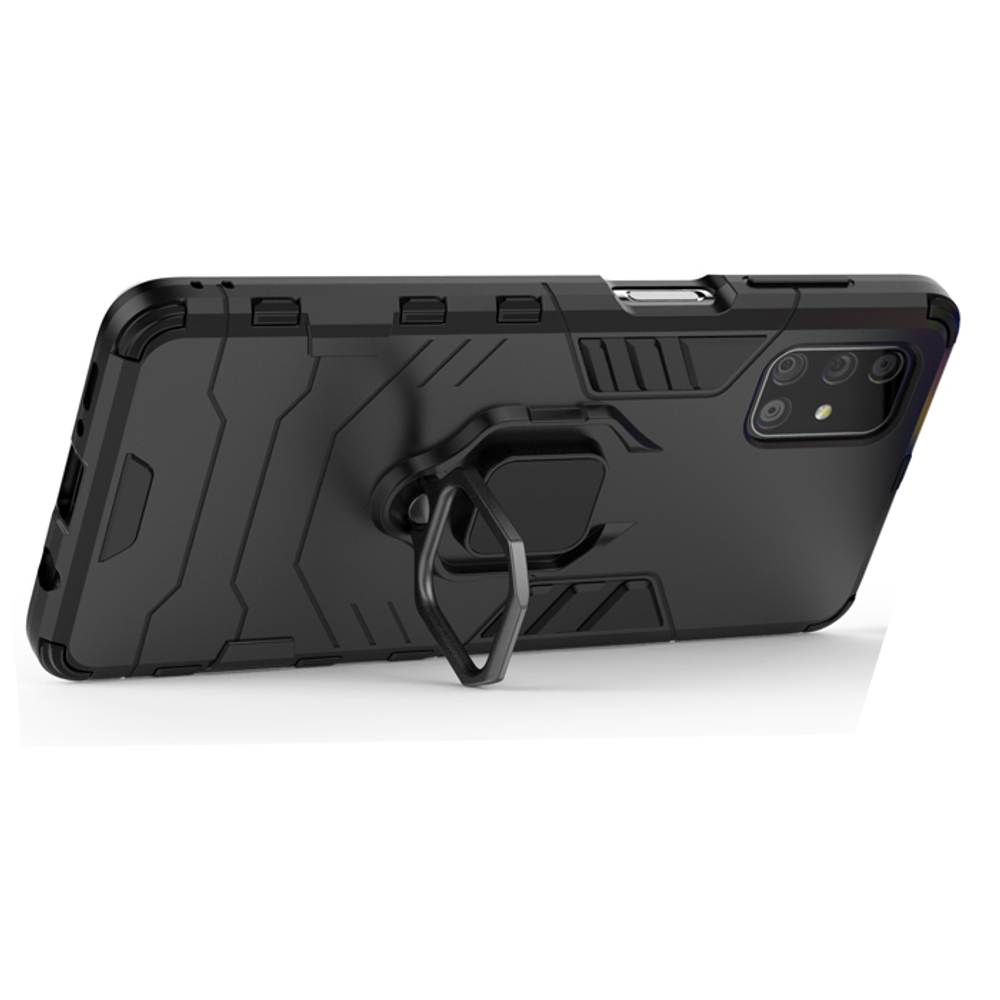 Противоударный чехол с кольцом Panther Case для Samsung Galaxy M51