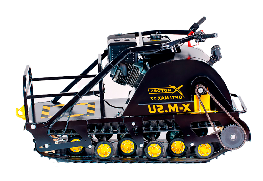 Мотобуксировщик X-MOTORS OPTI MAX 19 л.с с подогревом ручек