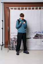 Худи Nothomme Blue Monte Lightweight Hooded Fleece Shirt "Velvet Blue"