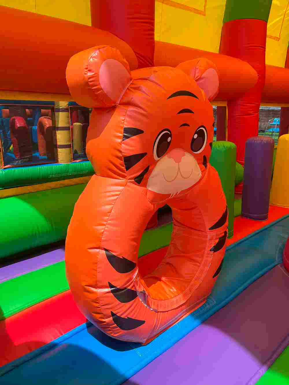 Коммерческий надувной батут «Страна Сафария 3» 10*6*6 м