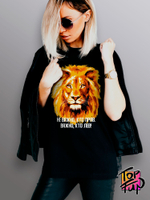 Футболка Не важно кто прав важно кто лев