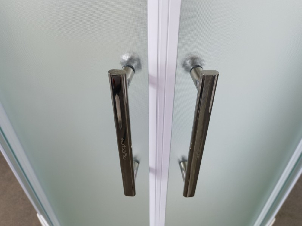 Душевая кабина Esbano (Эсбано) ES-L90CR, с низким поддоном, с электрикой и LED освещением, 90х90х210