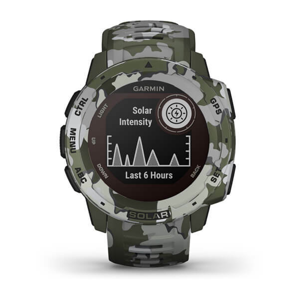 Смарт часы  Garmin INSTINCT Solar Camo Lichen 010-02293-06