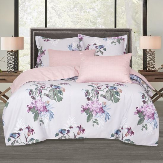 Семейный комплект постельного Прага сатин