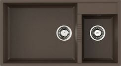 Мойка Omoikiri Tedori 85-2-U-ES Tetogranit/эспрессо