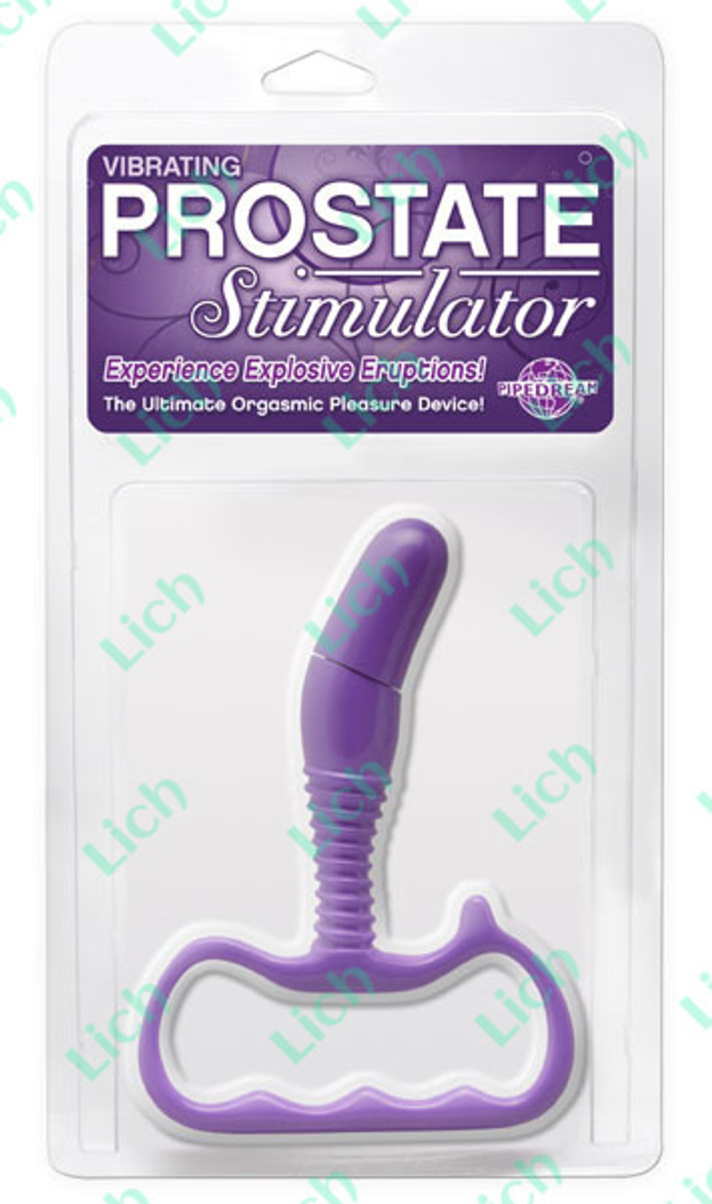 Сиреневый вибростимулятор простаты, 14.6 см