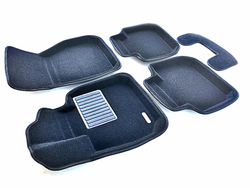 Коврики салона для BMW X1 (F48) (2016-)/X2 (F39) (2018-) Euromat 3D Business черные. Арт. EMC3D-001220