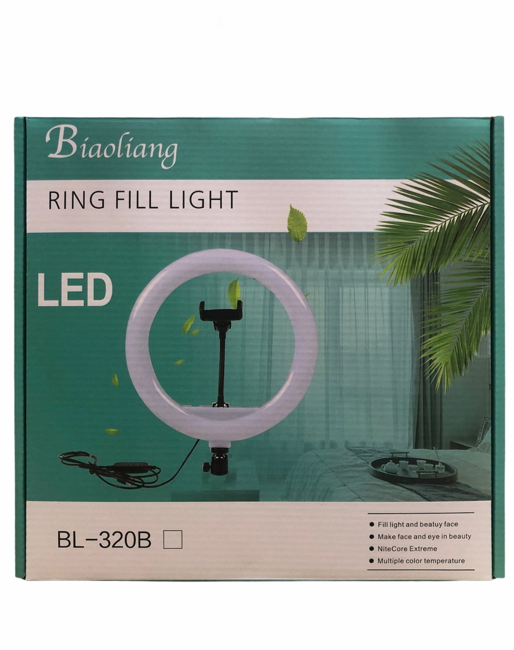 Кольцевая лампа 32 см BL-320B