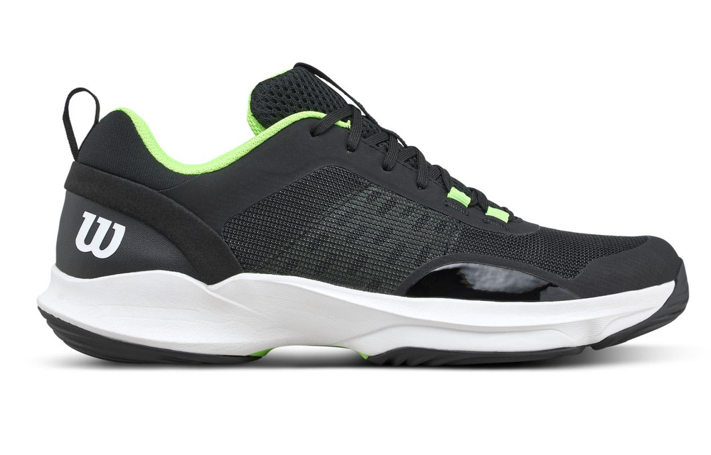 Мужские кроссовки для Падел Wilson Hurakn Pro V2 - black/white/green gecko