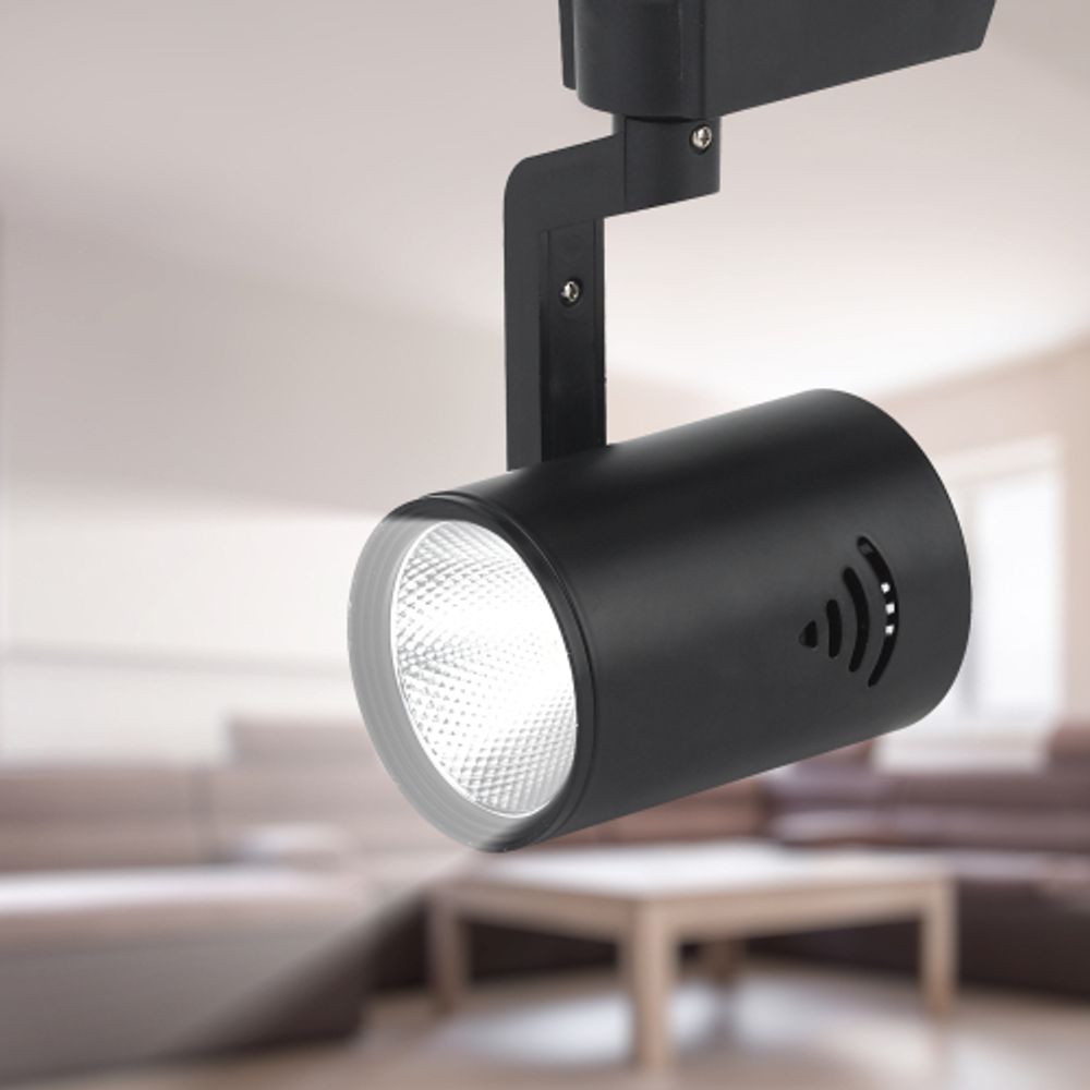 Трековый светильник однофазный ЭРА TR1-1040 BK светодиодный 10Вт 4000К черный | Однофазные светильники LED