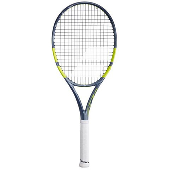 Теннисная ракетка Babolat Pure Aero Team Gen-9 - metallic dark forest/yellow + Струны