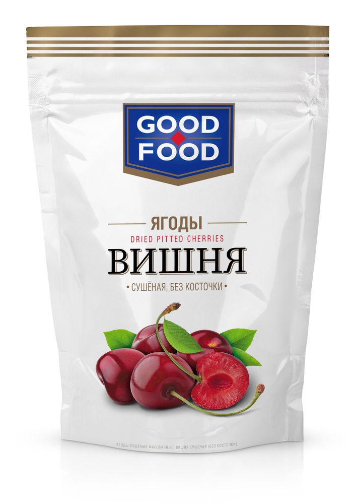 GOOD FOOD Вишня сушеная 130 г