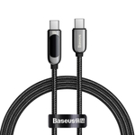 Type-C Кабель Baseus Display Fast Charging Data Cable Type-C to Type-C 100W 1m - Black