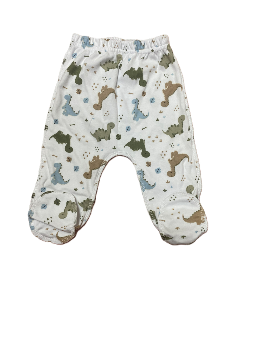 Ползунки на резинке из интерлока (100% хлопок) швы наружу на рост 62 см