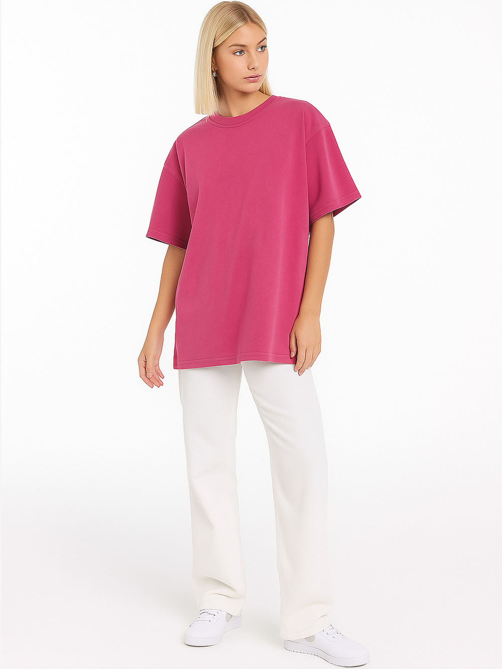 Футболка варенка оверсайз серая больших размеров