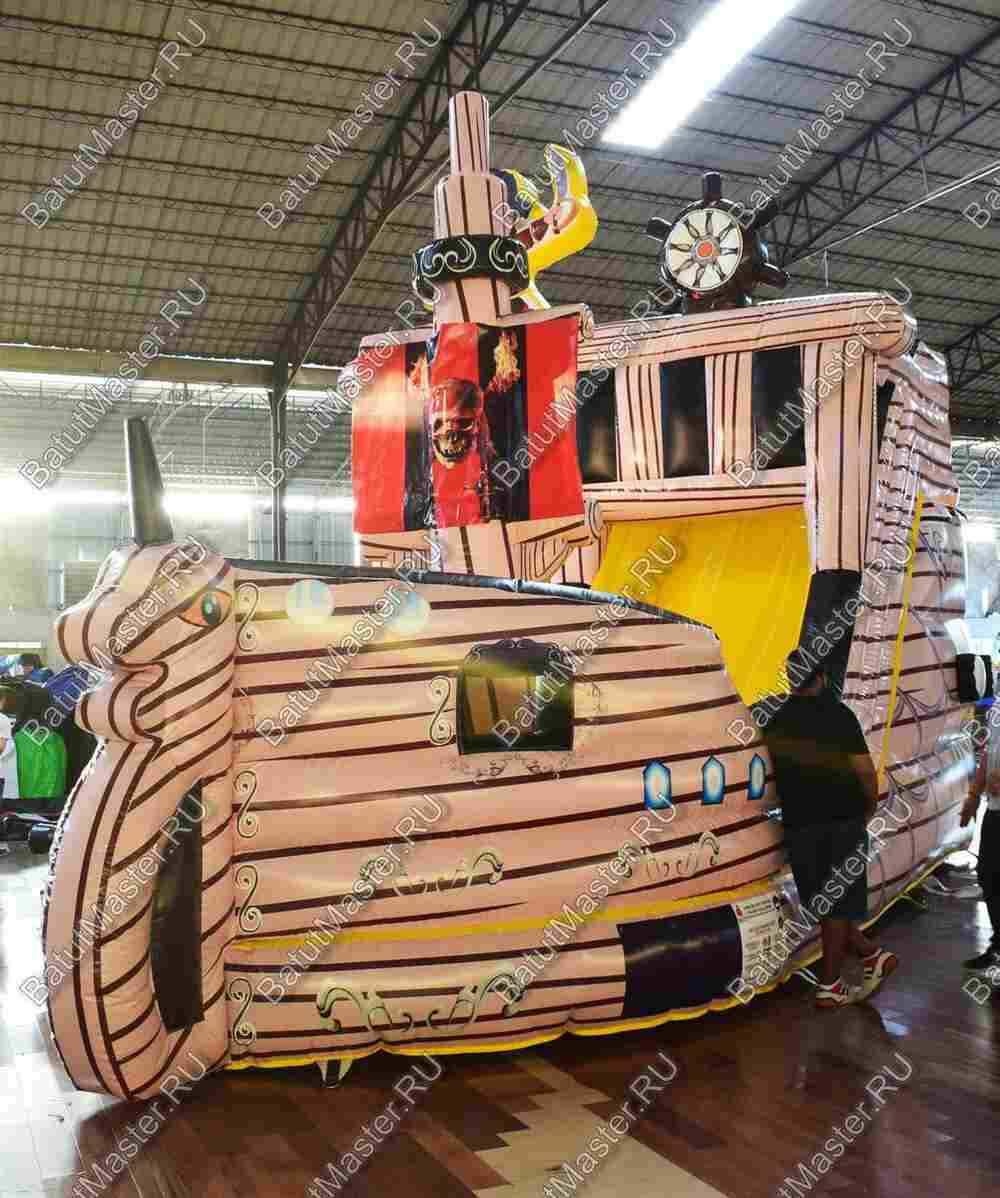 Коммерческий надувной батут-корабль "Атлантис - 2", 10*5*5 м