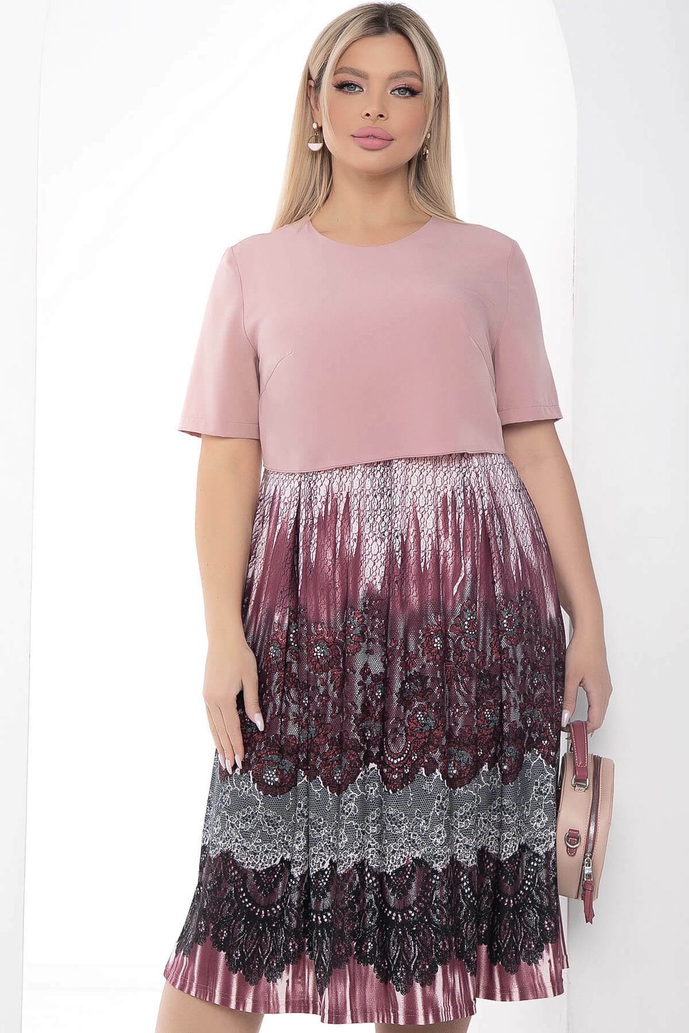 Платье "Кэри" (пыльная роза) П8990 LT Collection