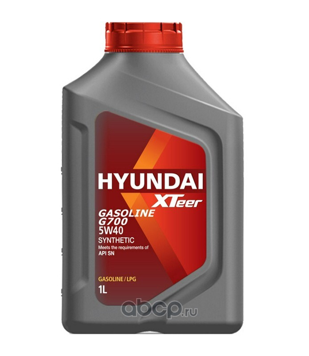 HYUNDAI XTEER Масло моторное Gasoline G700 5W40 синт. 1 л