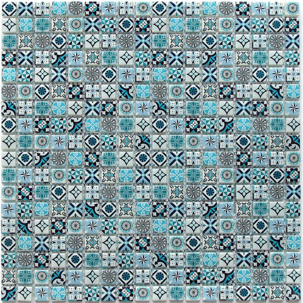 Bonaparte Mosaics Xindi Blue 30x30