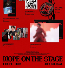 Альбом j-hope - HOPE ON THE STAGE j-hope Tour The Original
