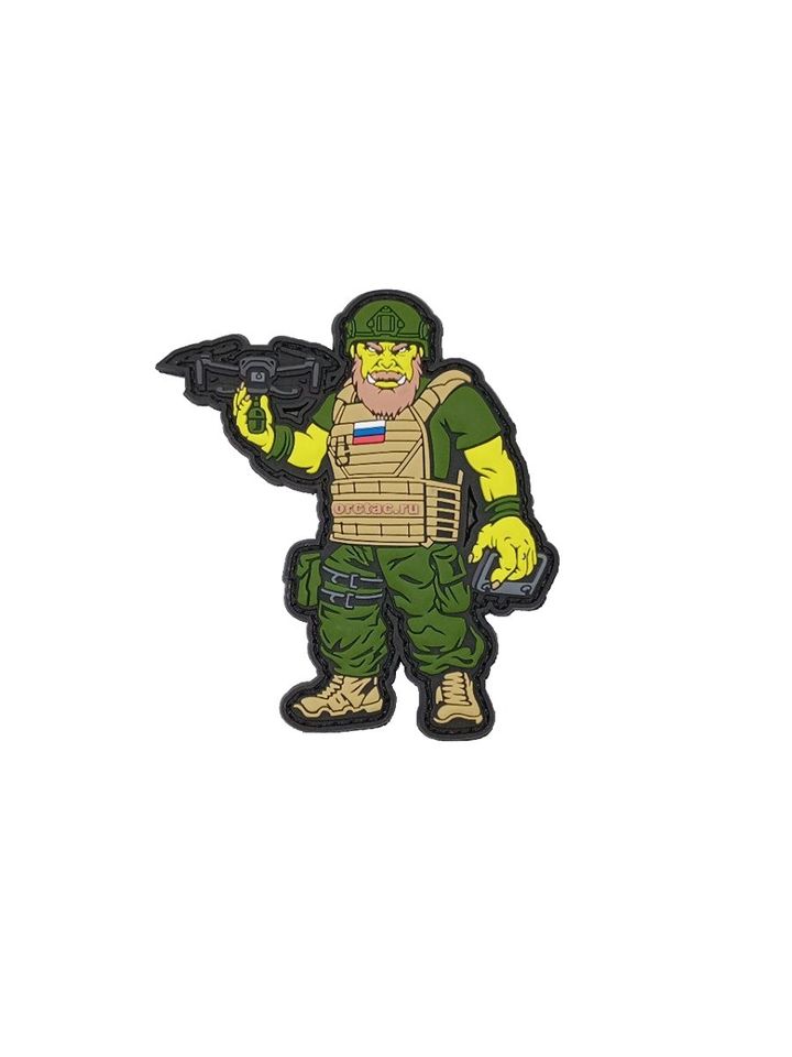 Патч ПВХ Орк БПЛАшник