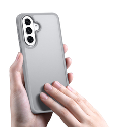 Чехол полупрозрачный серого оттенка для Samsung Galaxy A57, серия Yind Series от Dux Ducis