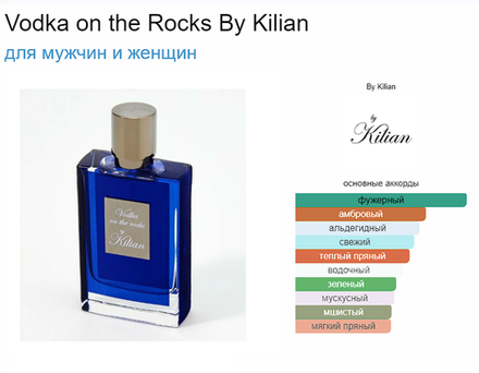 By Kilian Vodka On The Rocks 50 ml (duty free парфюмерия)